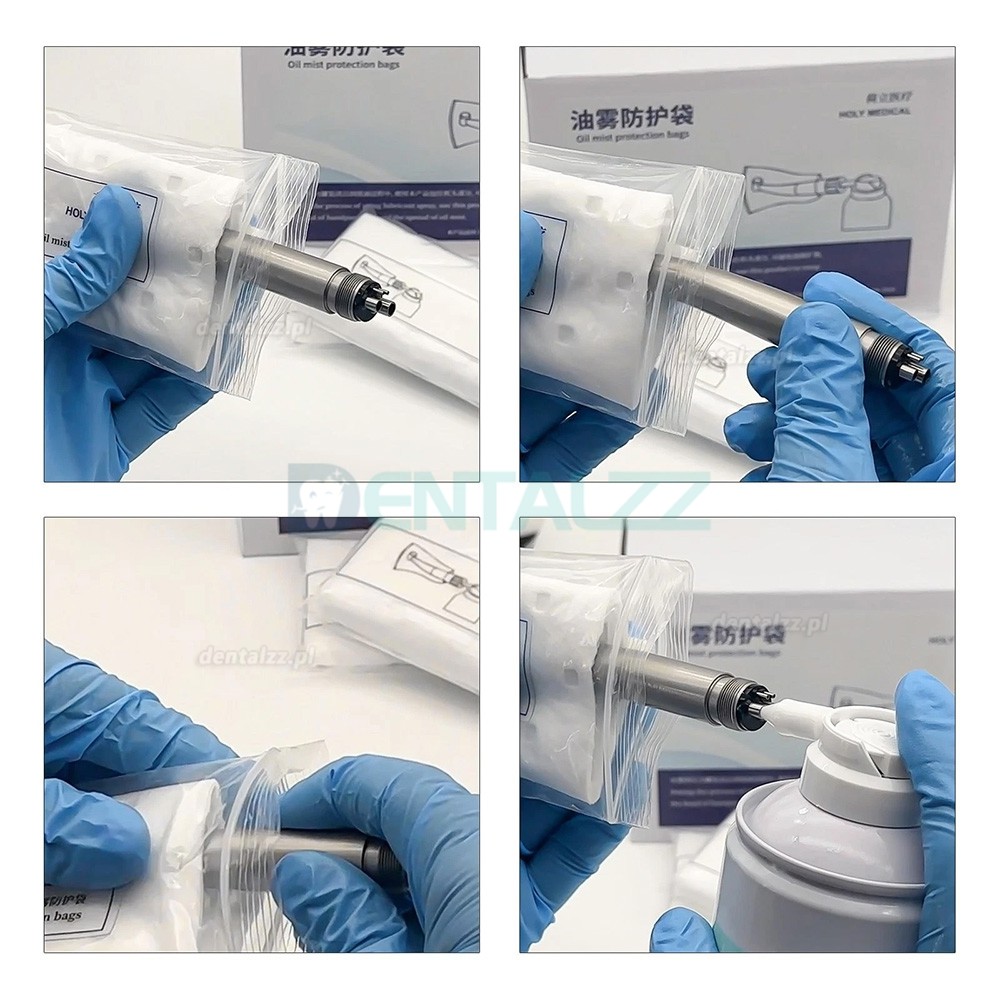 Worek Ochronny na Mgłę Olejową do Końc&oacute;wki Stomatologicznej System Smarowania